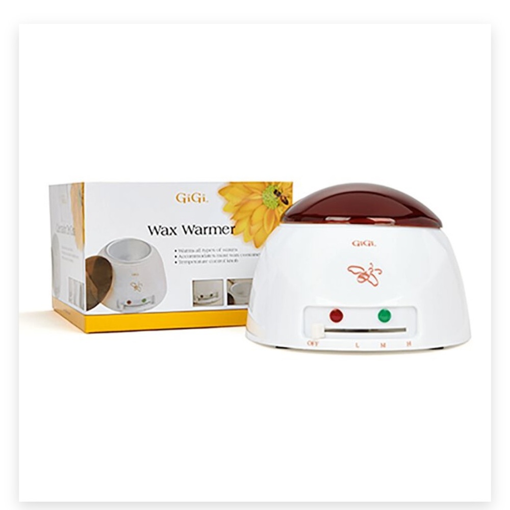 GiGi White and Brown Wax Warmer